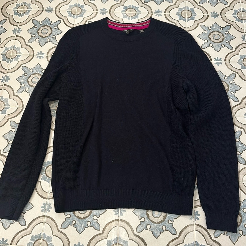 Men’s Ted Baker Navy Sweater - Size 2